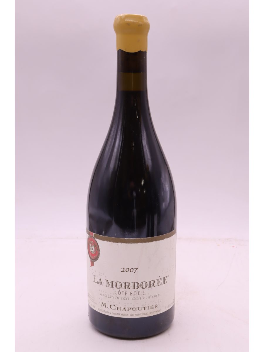 photos du vin Chapoutier Côte Rôtie la Mordorée 2007
