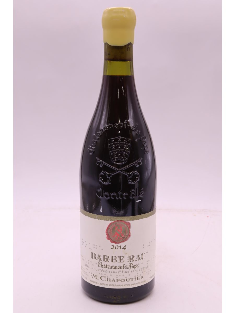 photo du vin Chapoutier Châteauneuf du Pape Barbe Rac 2014