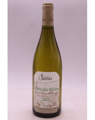 Jamet Côtes du Rhône 2023 blanco