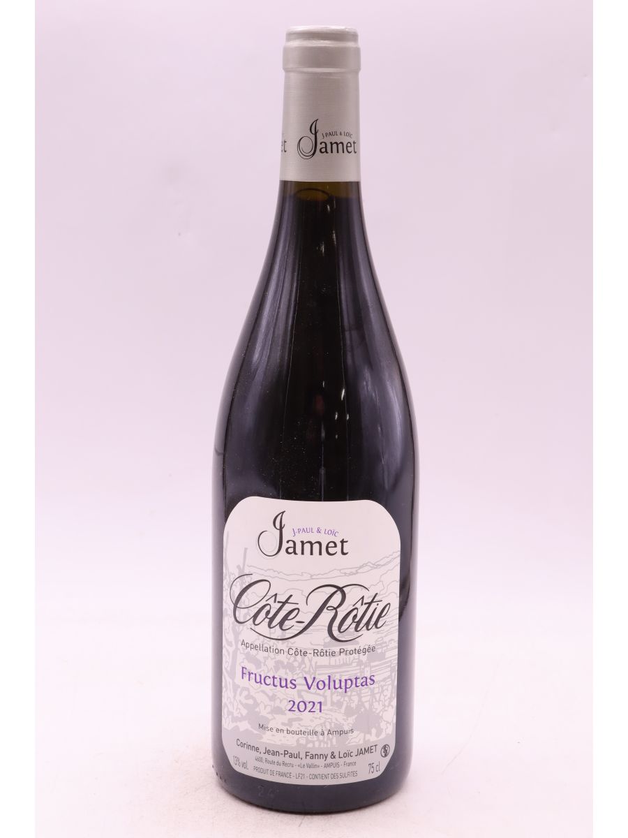 photos du vin Jamet Côte Rôtie Fructus Voluptas 2021