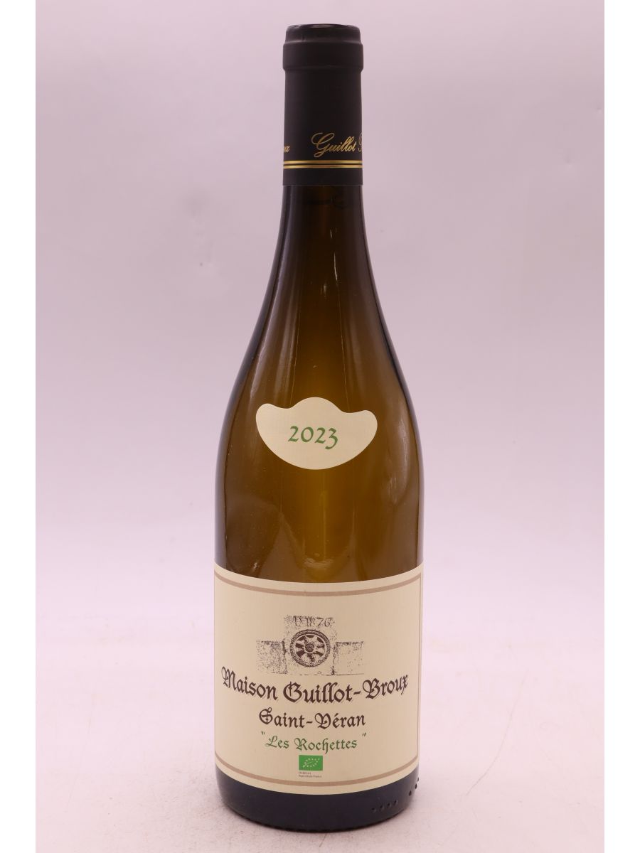 photo du vin Guillot Broux Saint Véran les Rochettes 2023