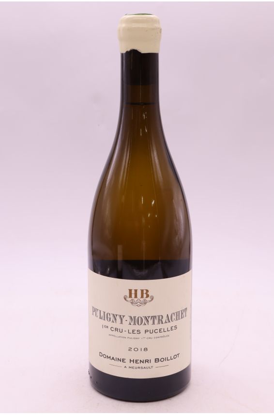 Henri Boillot Puligny Montrachet 1er cru Les Pucelles 2018