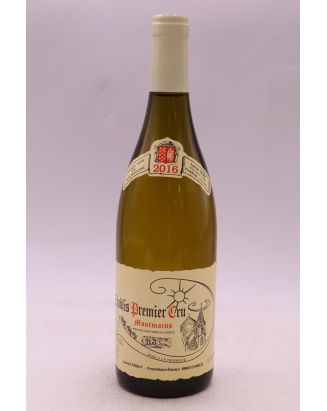 Laurent Tribut Chablis 1er cru Montmains 2016