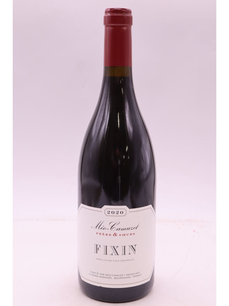 photos du vin Méo Camuzet Frère & Sœurs Fixin 2020