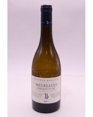 Thomas Boccon Meursault 1er cru Poruzots 2017