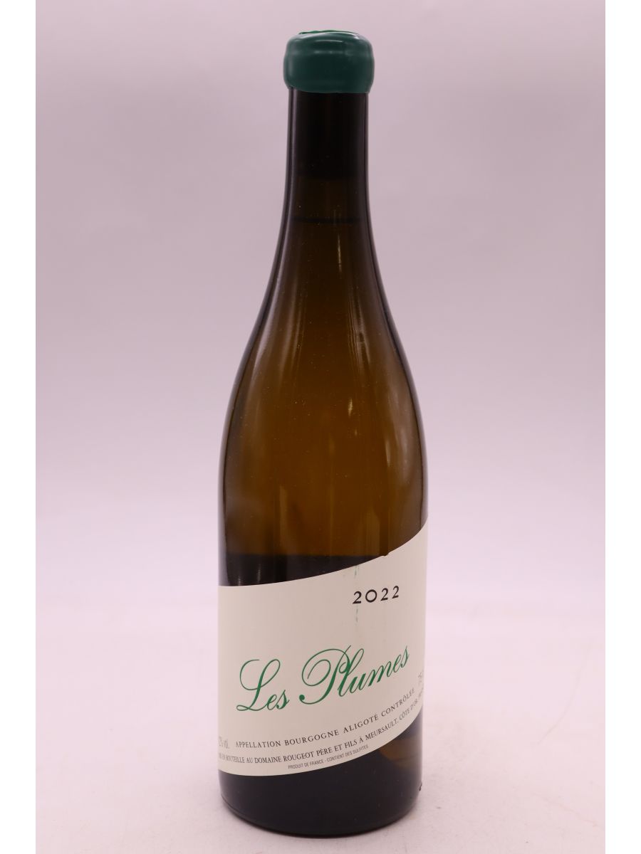 image du vin Rougeot Bourgogne Aligoté les Plumes 2022