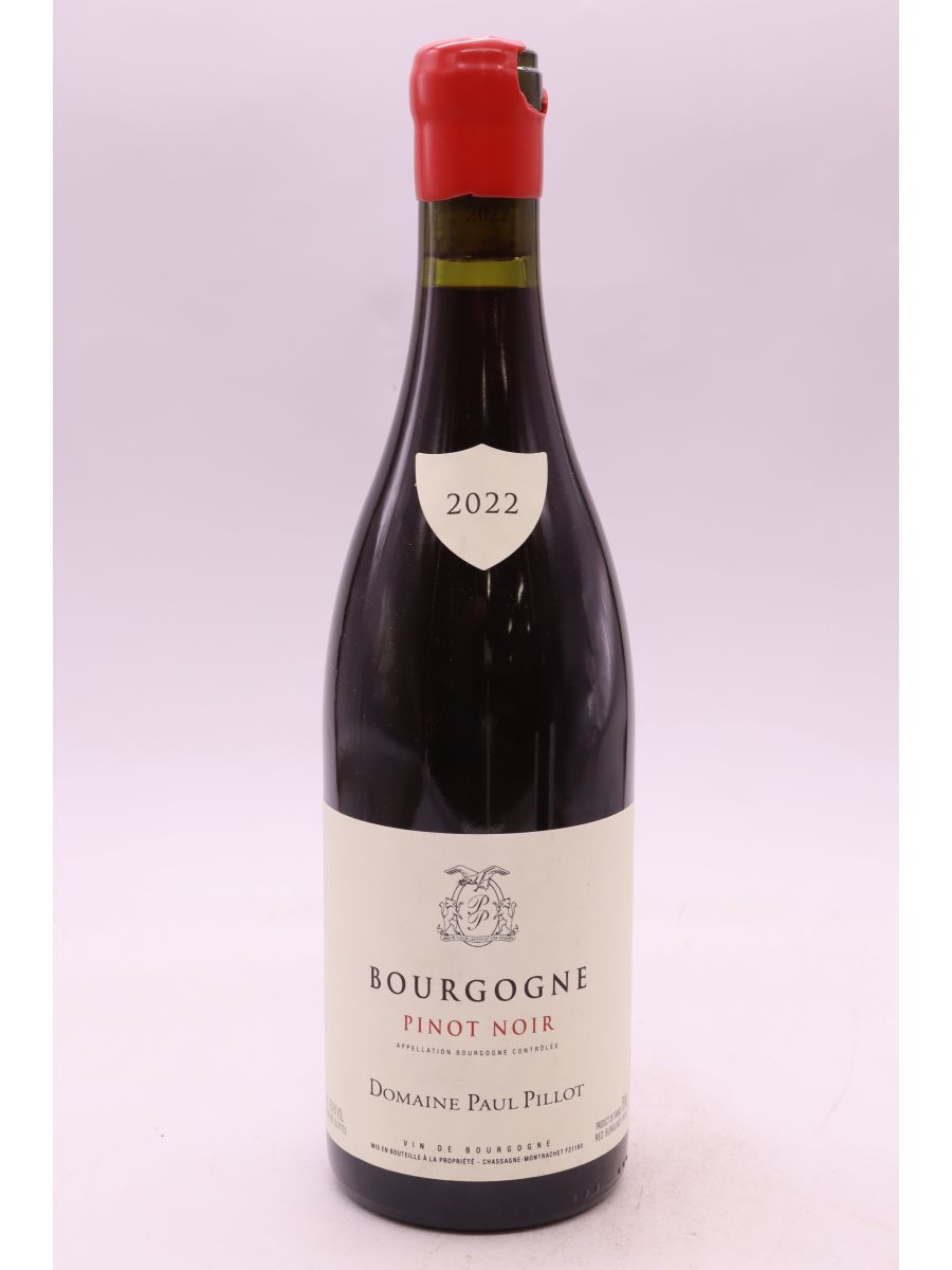 photos du vin Paul Pillot Bourgogne Pinot Noir 2022