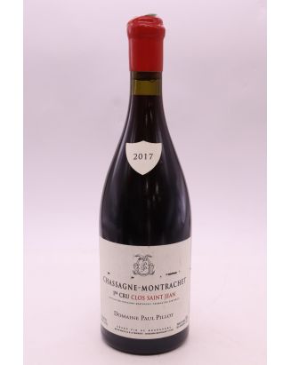 Paul Pillot Chassagne Montrachet 1er cru Clos Saint Jean 2017 tinto