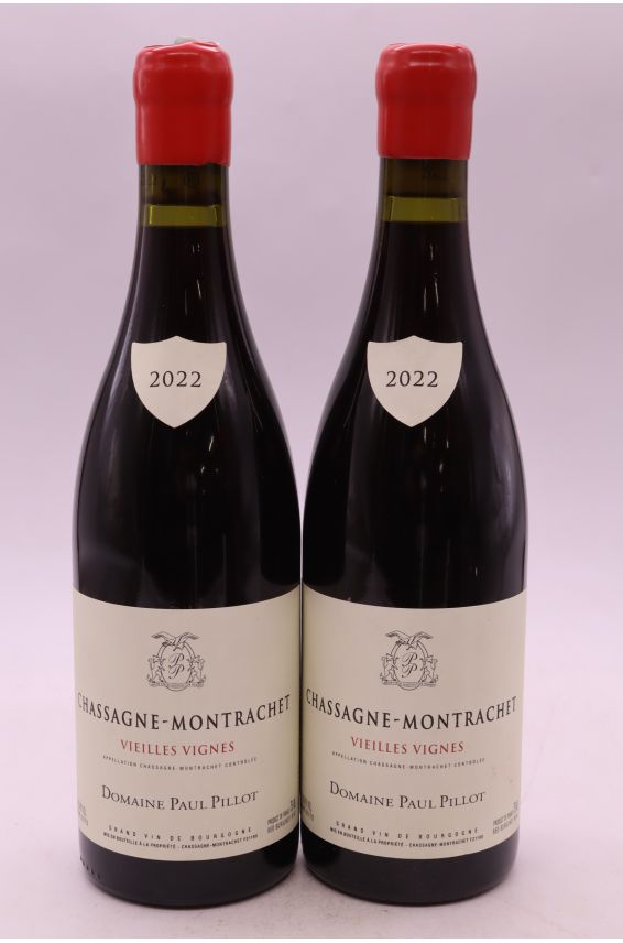 Paul Pillot Chassagne Montrachet 2022 Vieilles Vignes tinto