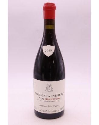 Paul Pillot Chassagne Montrachet 1er cru Clos Saint Jean 2019 tinto