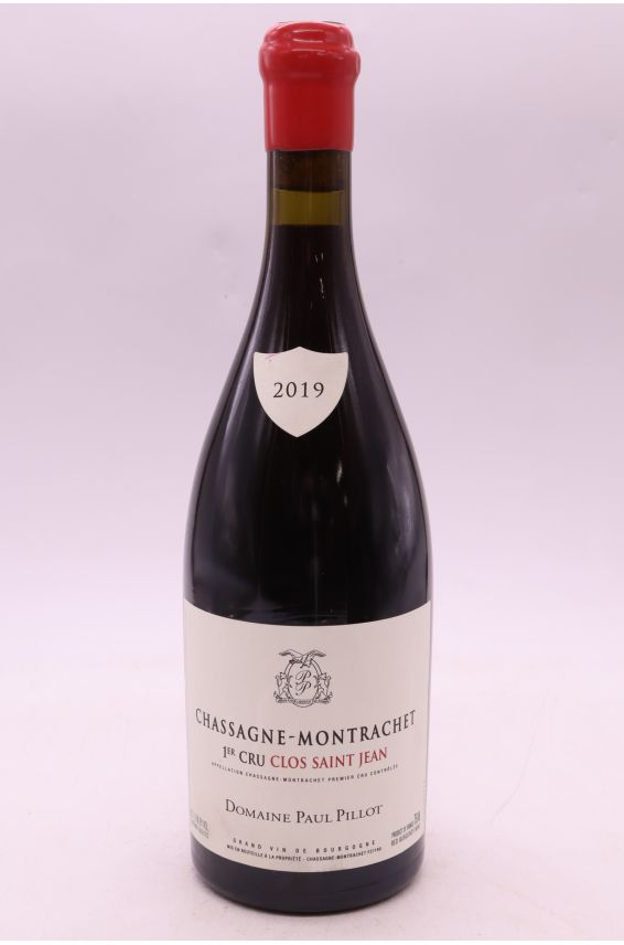 Paul Pillot Chassagne Montrachet 1er cru Clos Saint Jean 2019 rouge