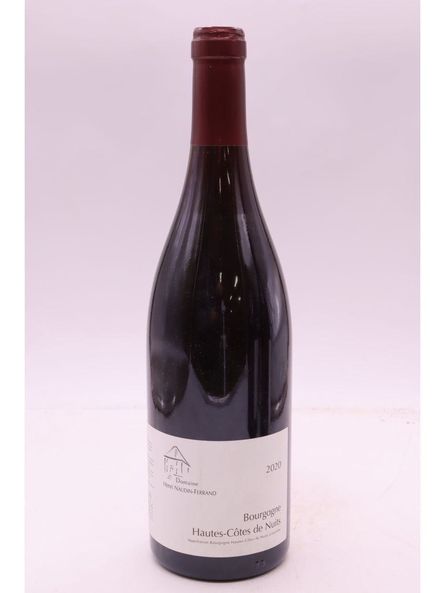 vue du vin Henri Naudin Ferrand Bourgogne Hautes Côtes de Nuits 2020