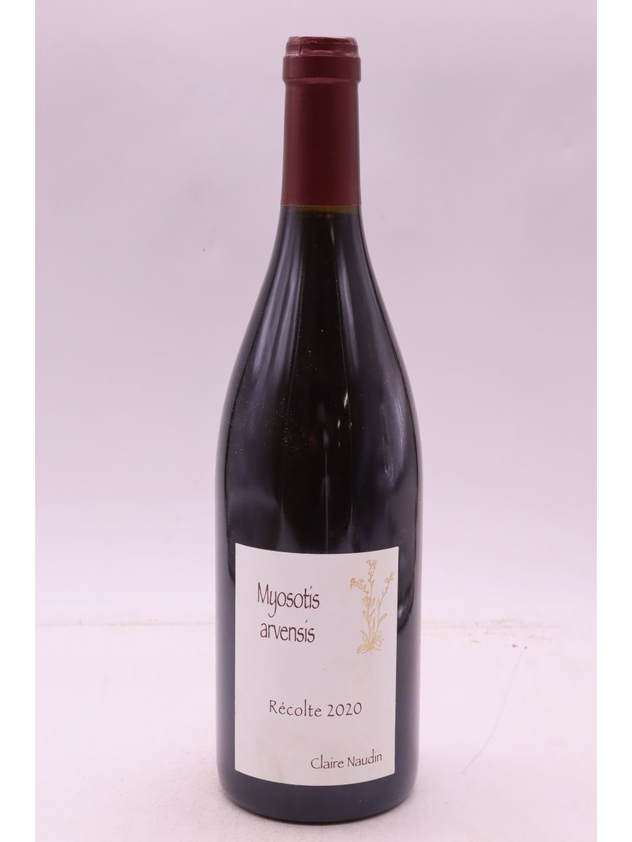 illustration du vin Claire Naudin Hautes Côte de Nuits Myosotis Arvensis 2020