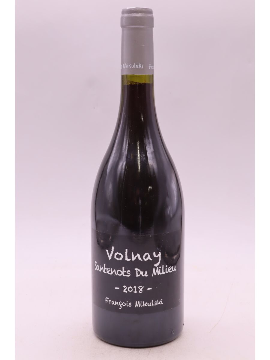 photo du vin François Mikulski Volnay 1er Cru Santenots du Milieu 2018
