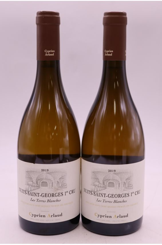 Cyprien Arlaud Nuit Saint Georges 1er cru Les Terres Blanches 2019 blanco