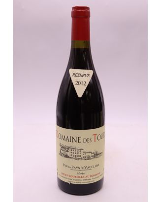 Domaine des Tours Merlot 2012