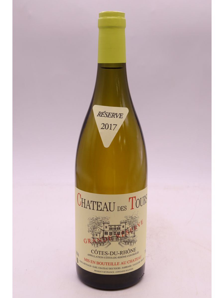 photo du vin Château des Tours Côtes du Rhône Grande Réserve 2017
