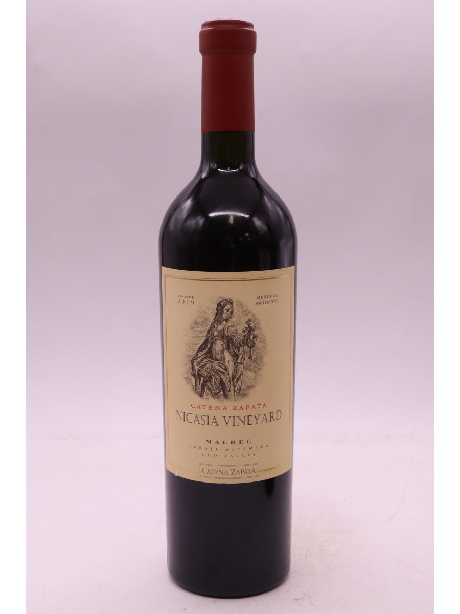 capture du vin Nicolas Catena Zapata Mendoza 2019