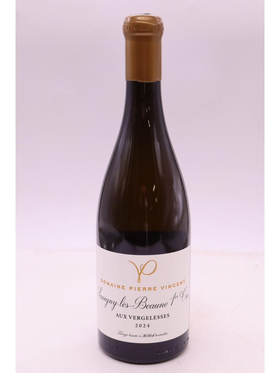 illustration du vin Pierre Vincent Savigny les Beaune 1er Cru les Vergelesses 2024 Blanc