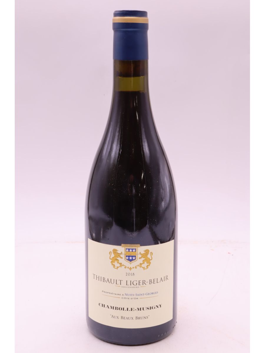 photo du vin Thibault Liger Belair Chambolle Musigny Aux Beaux Bruns 2018