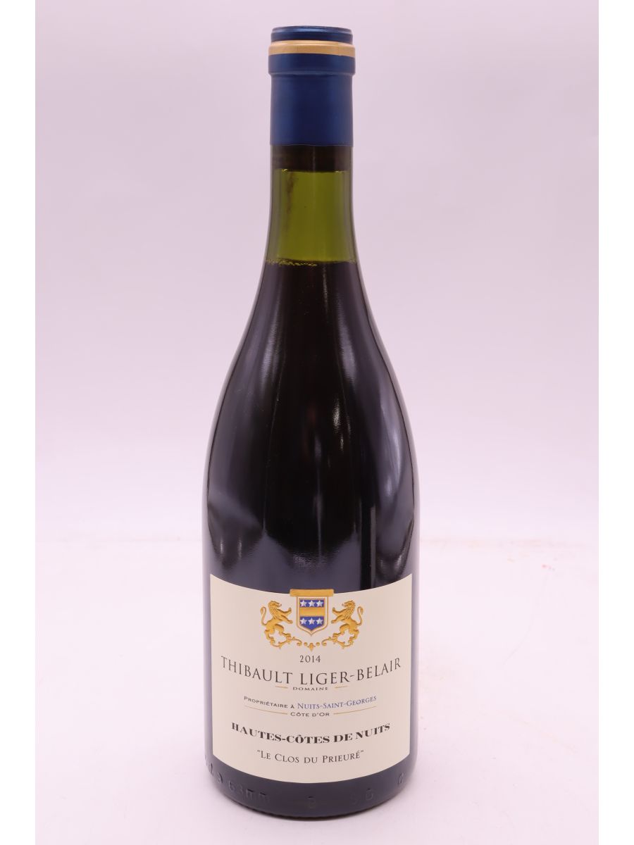 photo du vin Thibault Liger Belair Hautes Côtes de Nuits le Clos du Prieuré 2014