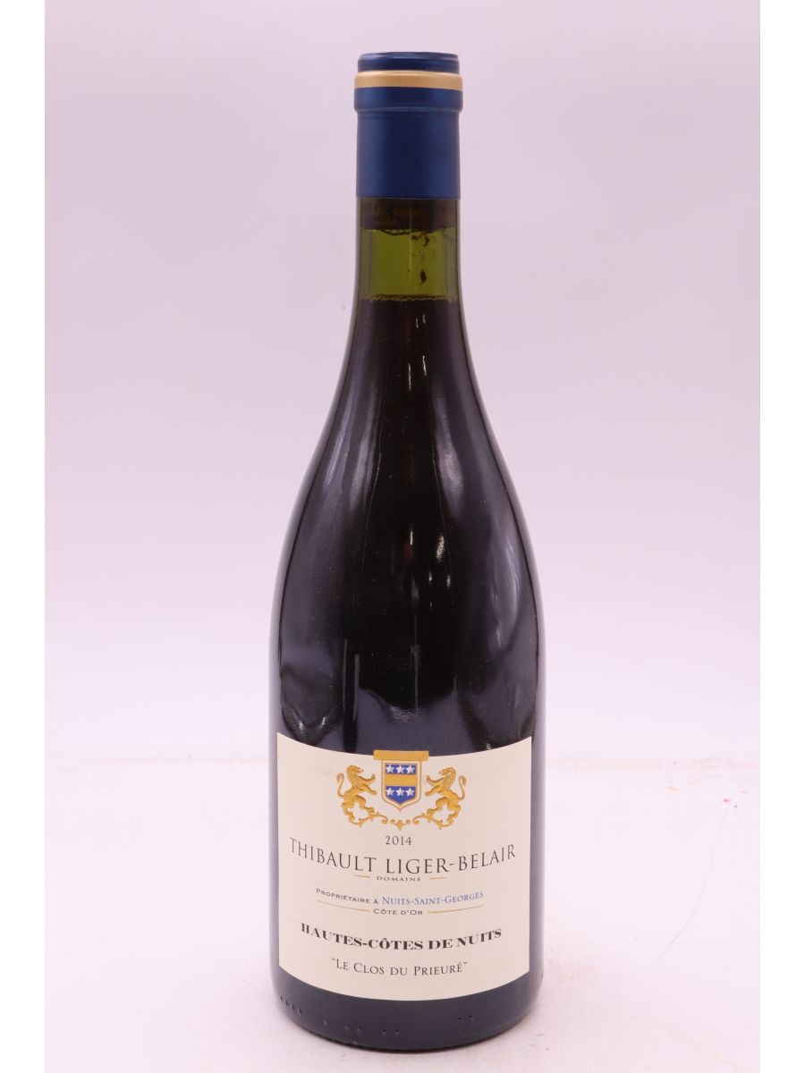 photo du vin Thibault Liger Belair Hautes Côtes de Nuits le Clos du Prieuré 2014