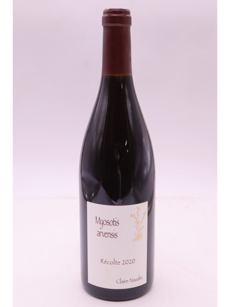 illustration du vin Claire Naudin Hautes Côte de Nuits Myosotis Arvensis 2020
