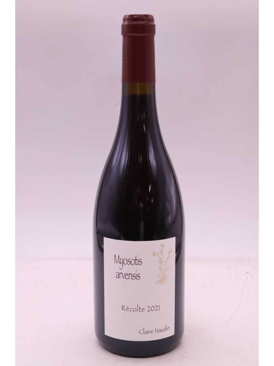 illustration du vin Claire Naudin Hautes Côte de Nuits Myosotis Arvensis 2021