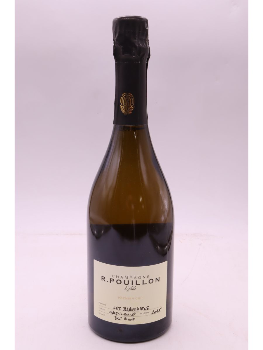 image du vin r Pouillon 1er Cru les Blanchiens Brut Nature 2015