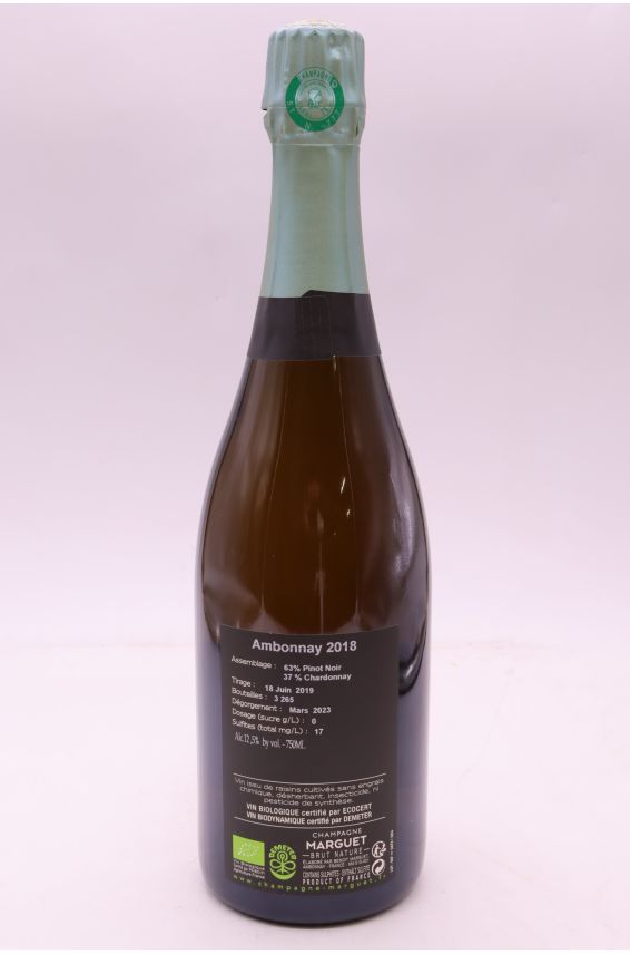 Benoît Marguet Ambonnay Grand cru 2018