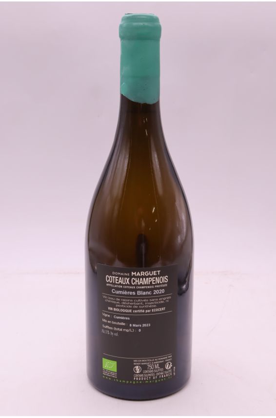 Benoît Marguet Côteaux Champenois Cumières 2020