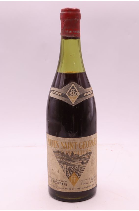 Fanton Nuits Saint Georges Les Pruliers 1960