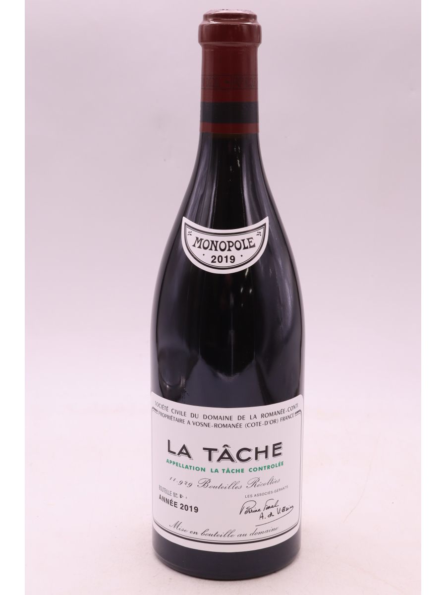 image du vin Romanée Conti la Tâche 2019