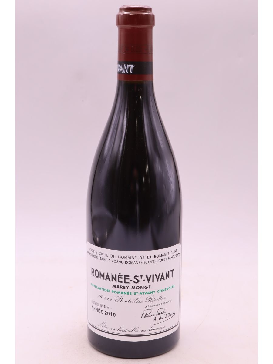 photo du vin Romanée Conti Romanée Saint Vivant 2019
