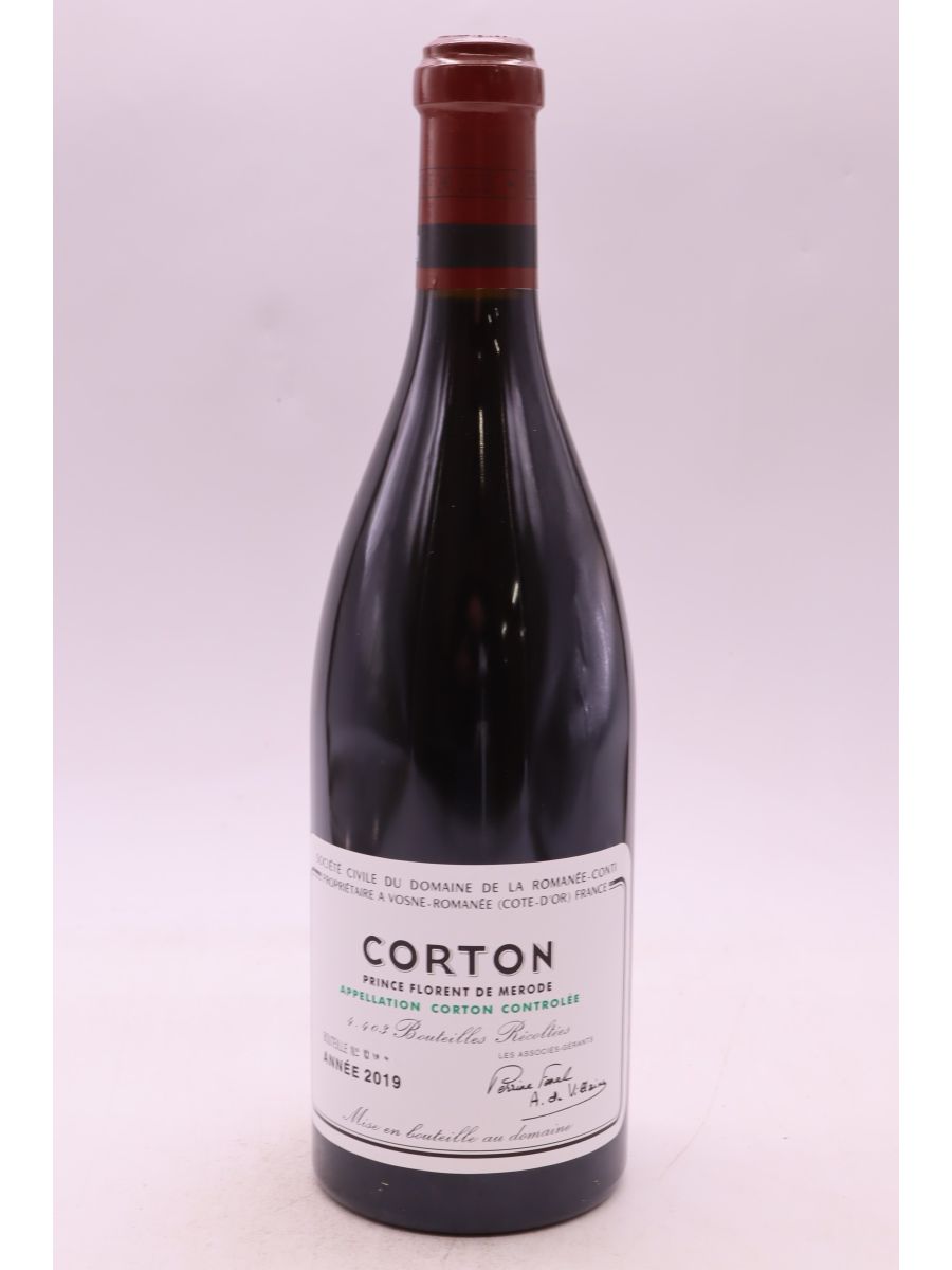 image du vin Romanée Conti Corton 2019