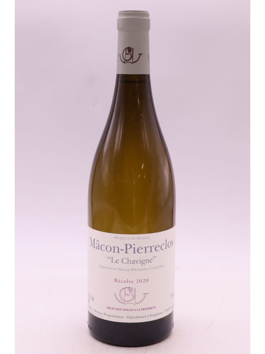 image du vin Guffens Heynen Mâcon Pierreclos le Chavigne 2020