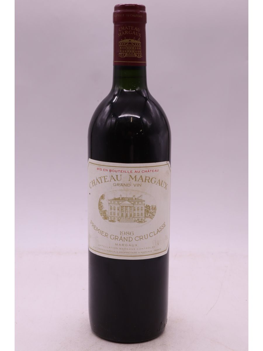 photo du vin Château Margaux 1986