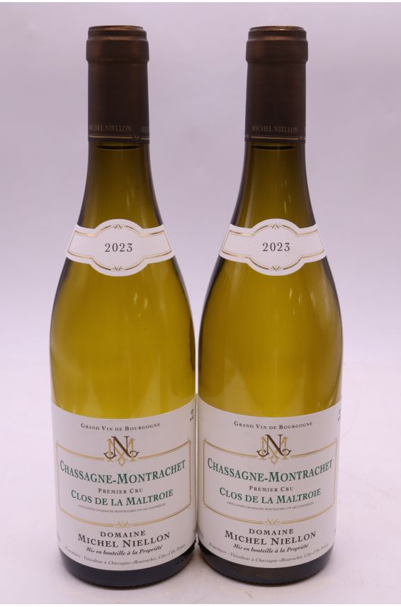 Michel Niellon Chassagne Montrachet 1er cru Clos de la Maltroie 2023 blanc