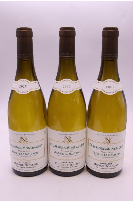 Michel Niellon Chassagne Montrachet 1er cru Clos de la Maltroie 2023 blanc