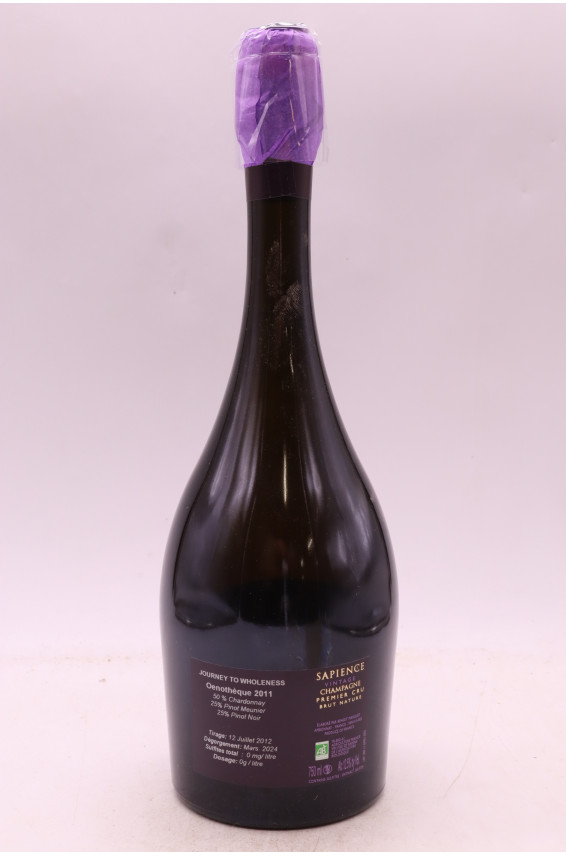 Benoît Marguet 1er Cru Sapience Oenothèque Brut Nature 2011