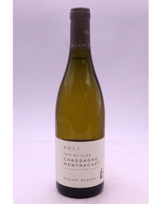 Vincent Dancer Chassagne Montrachet 1er cru Tête du Clos 2011