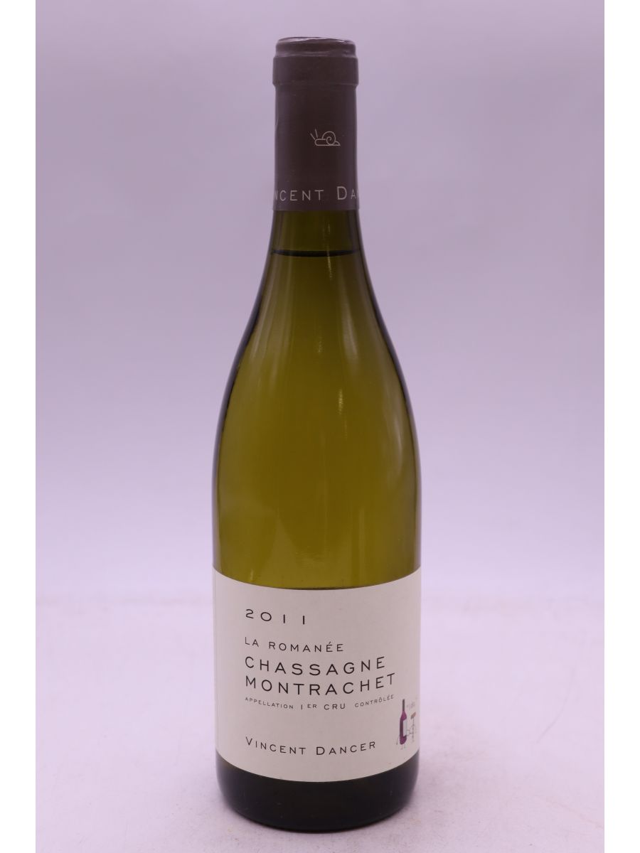 photo du vin Vincent Dancer Chassagne Montrachet 1er Cru la Romanée 2011