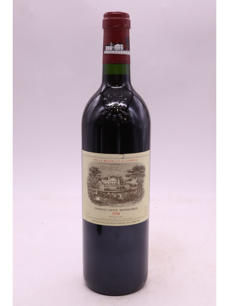 vue du vin Lafite Rothschild 1998