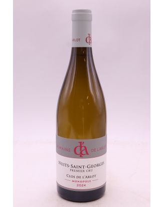 Domaine de l'Arlot Nuits Saint Georges 1er cru Clos de L'Arlot 2024 blanc