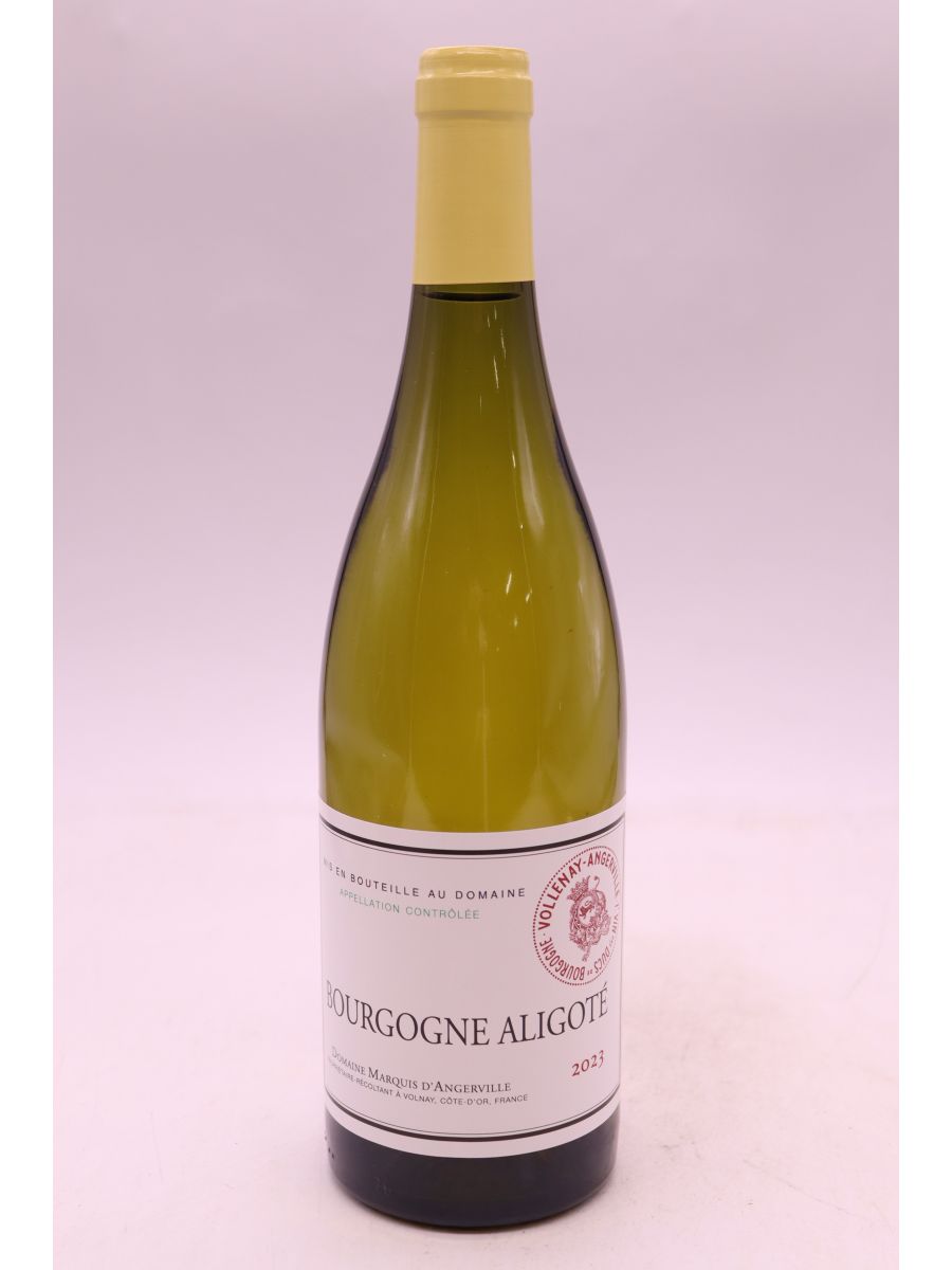 image du vin Marquis d’Angerville Bourgogne Aligoté 2023