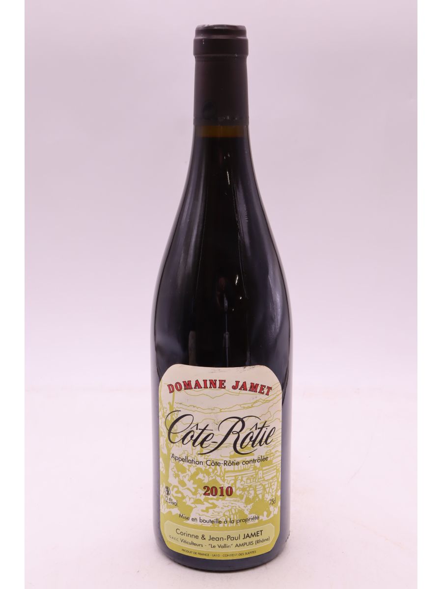 photos du vin Jamet Côte Rôtie 2010