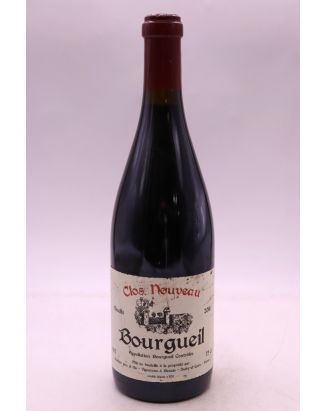 Bel Air Bourgueil Clos Nouveau 2016
