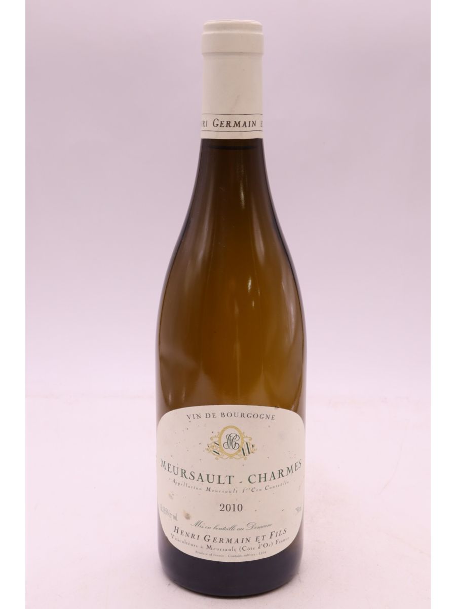aperçu du vin Henri Germain Meursault 1er Cru les Charmes 2010