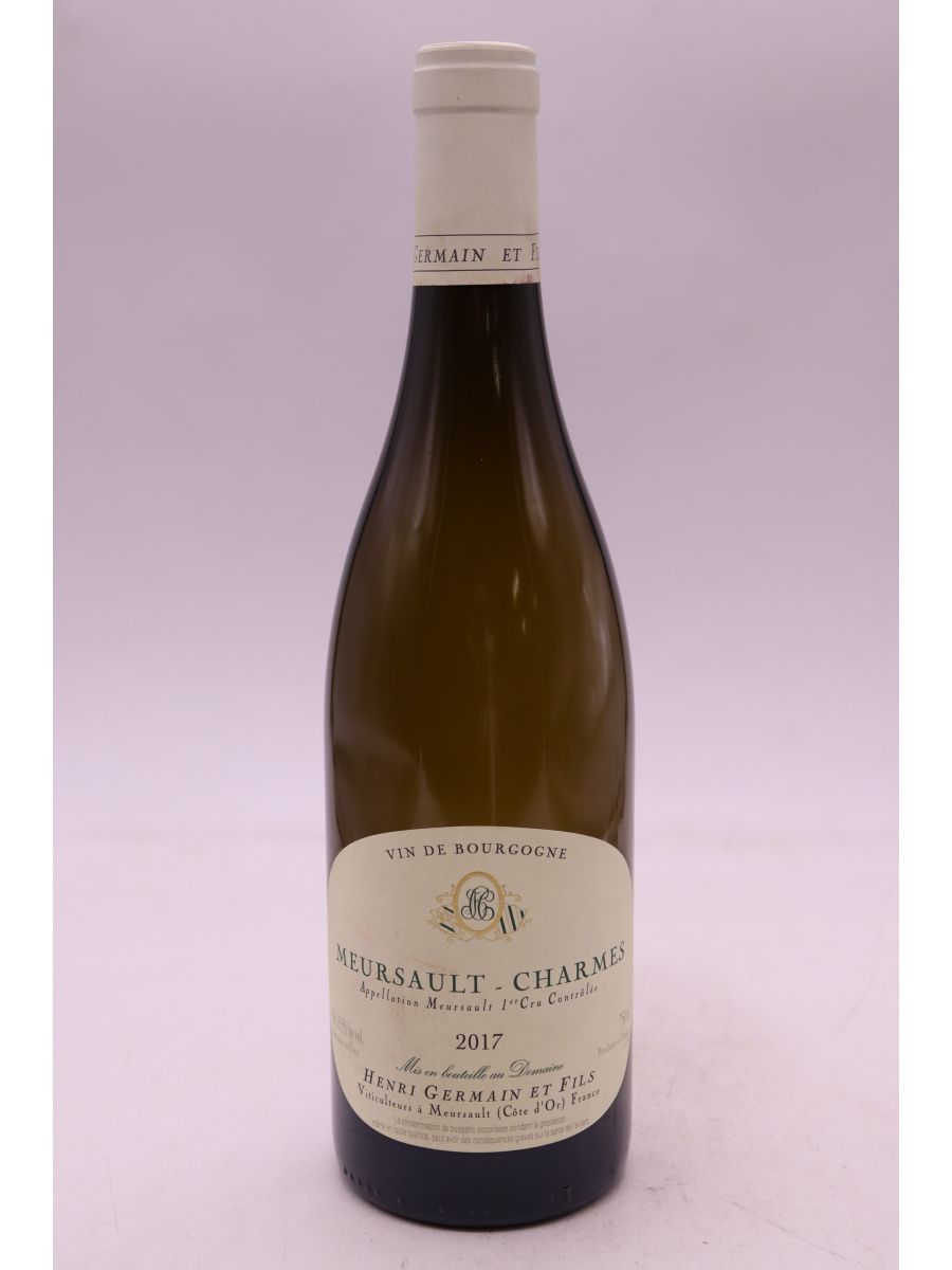 illustration du vin Henri Germain Meursault 1er Cru les Charmes 2017