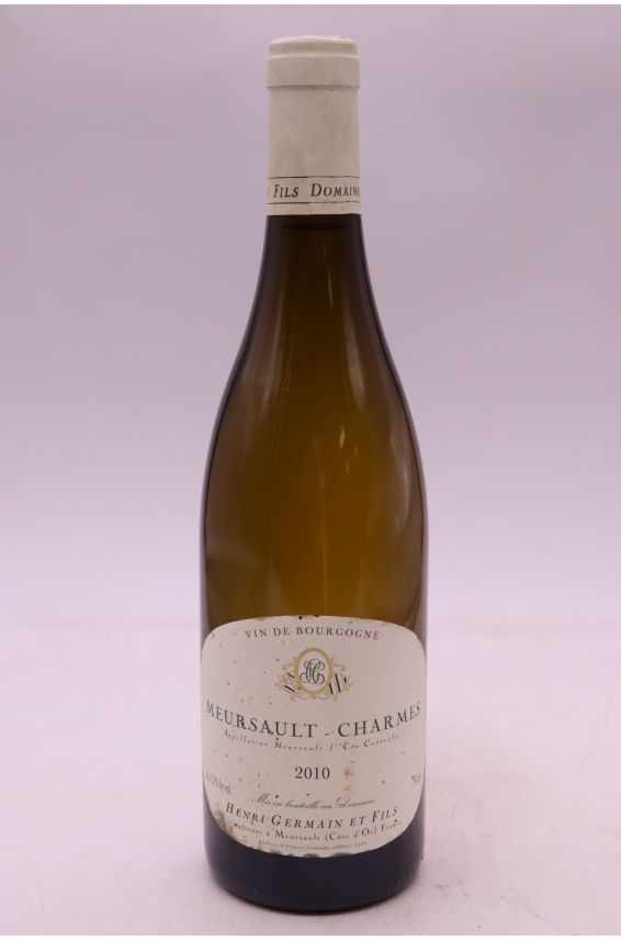 Henri Germain Meursault 1er cru Les Charmes 2010